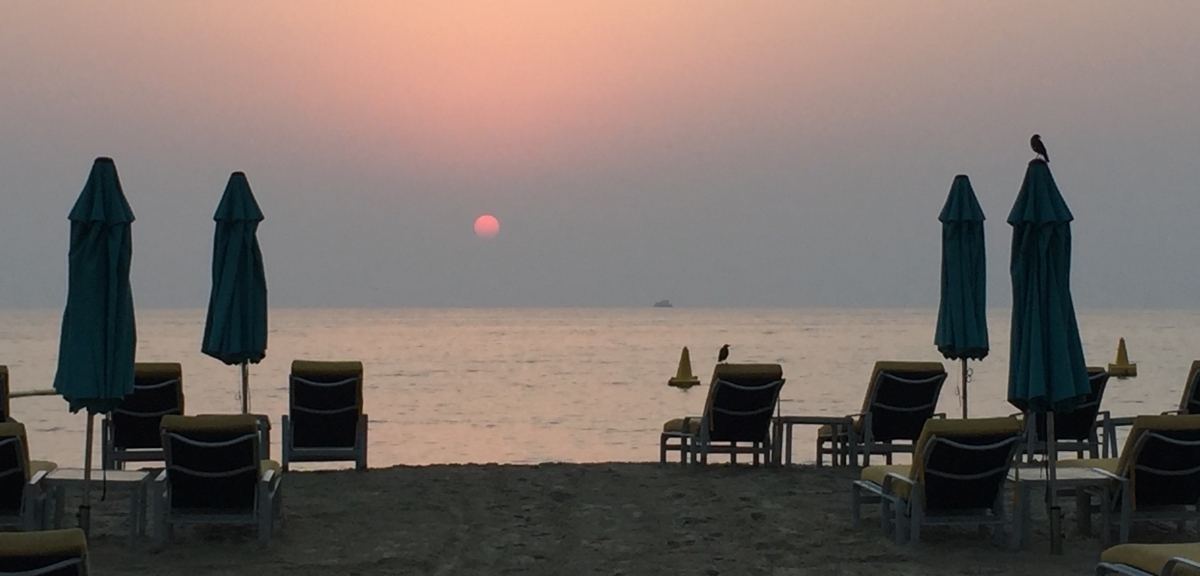 Восход солнца в Катаре